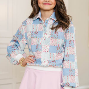 Alternative view of The Madison Pink Scalloped Tennis Skort