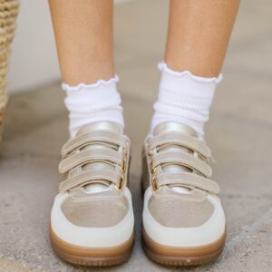 Alternative view of On The Go Gold Sneakers