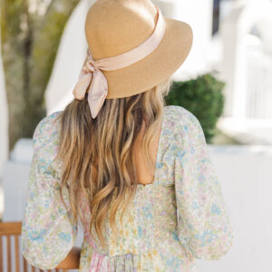 Alternative view of Simply Put Natural Straw Hat
